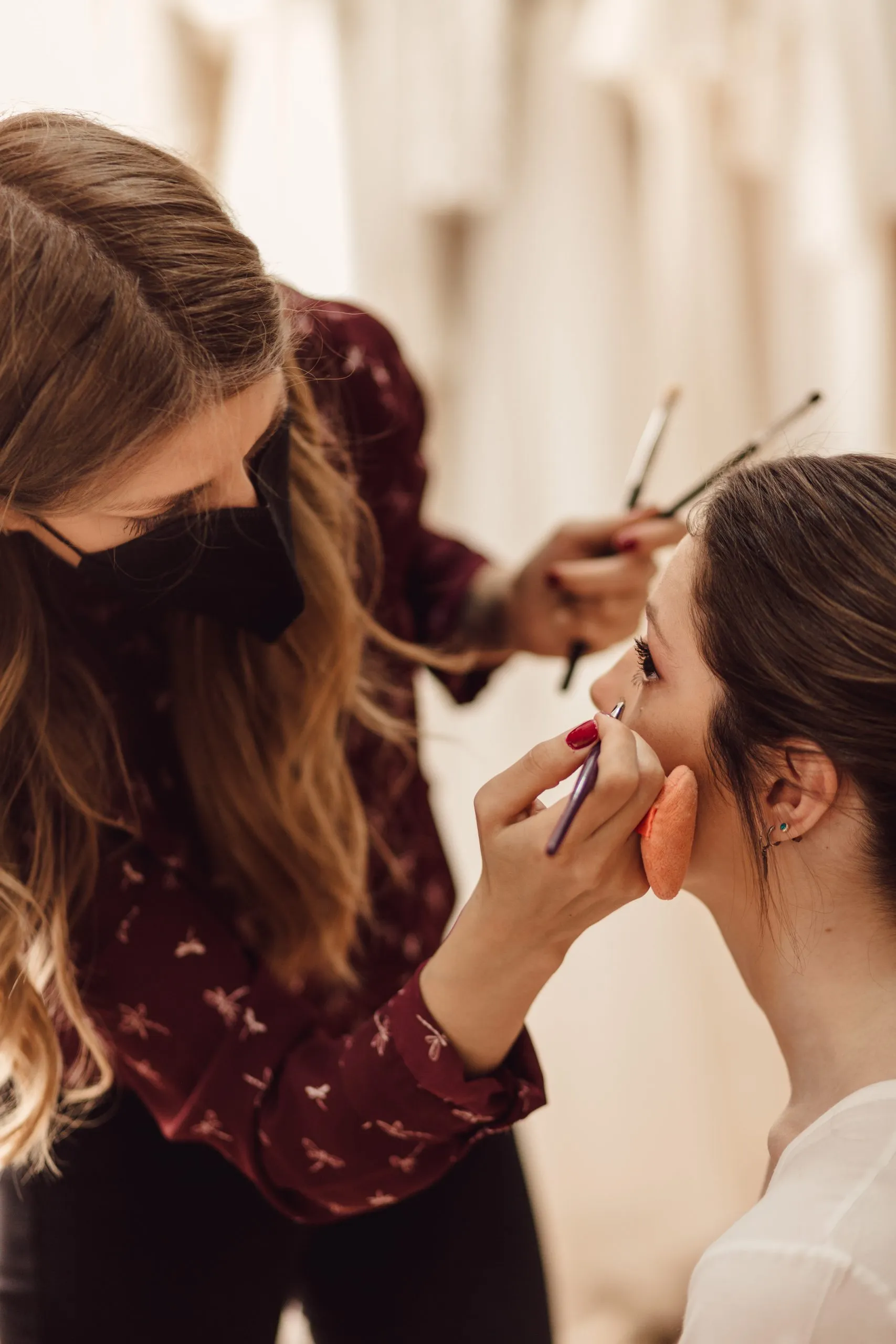 Novia maquillada y peinada por Anartist