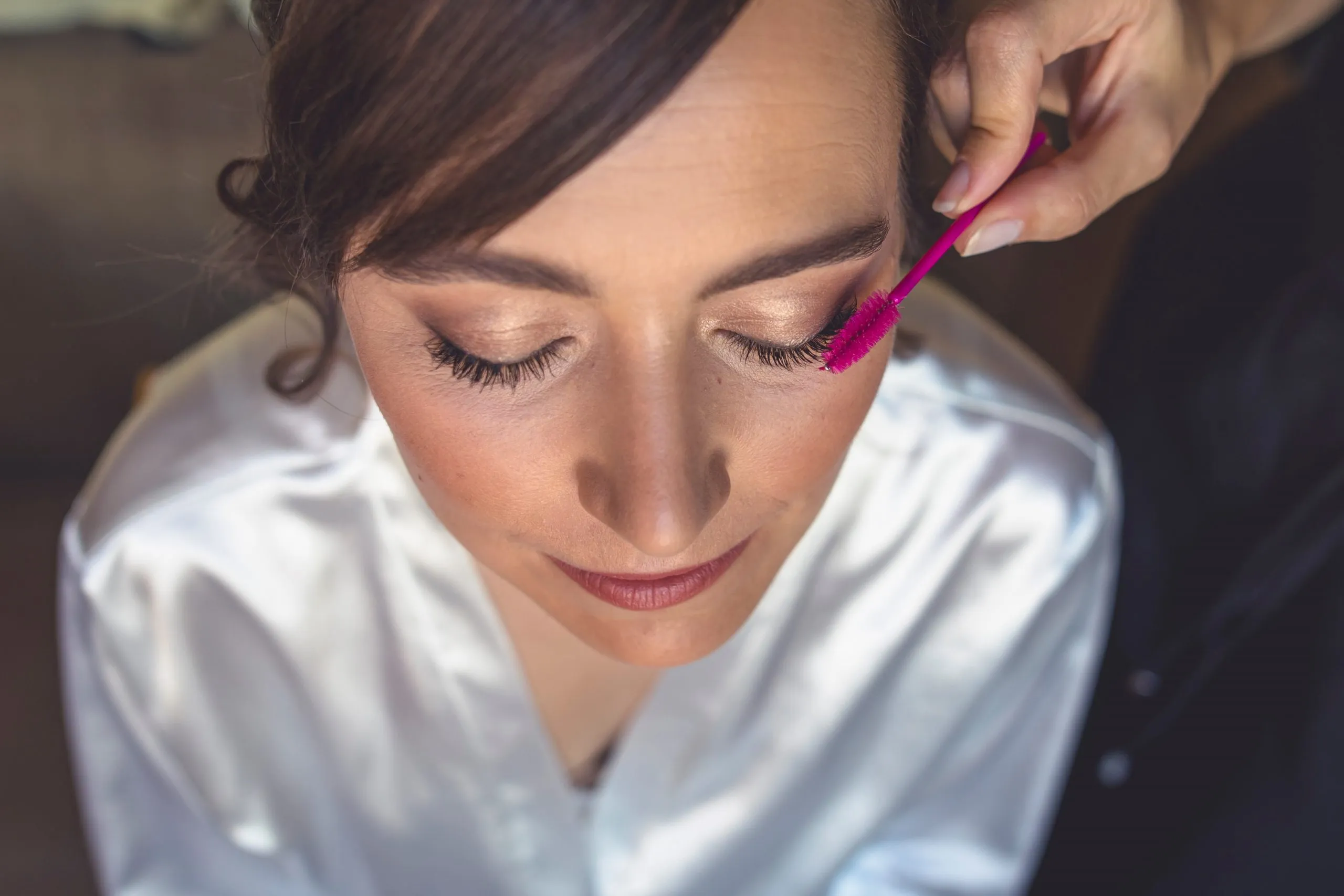 Novia maquillada y peinada por Anartist