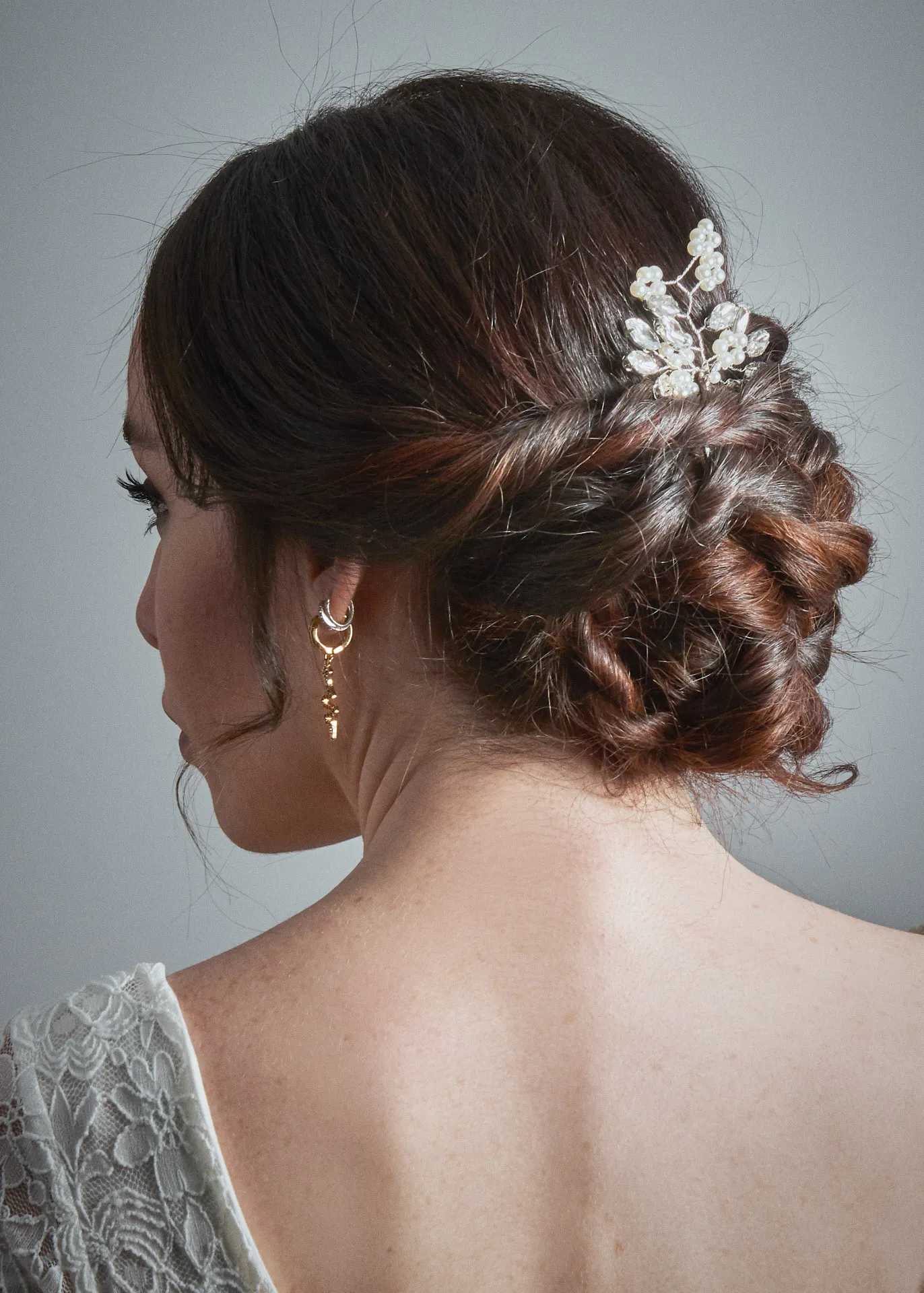 Novia maquillada y peinada por Anartist