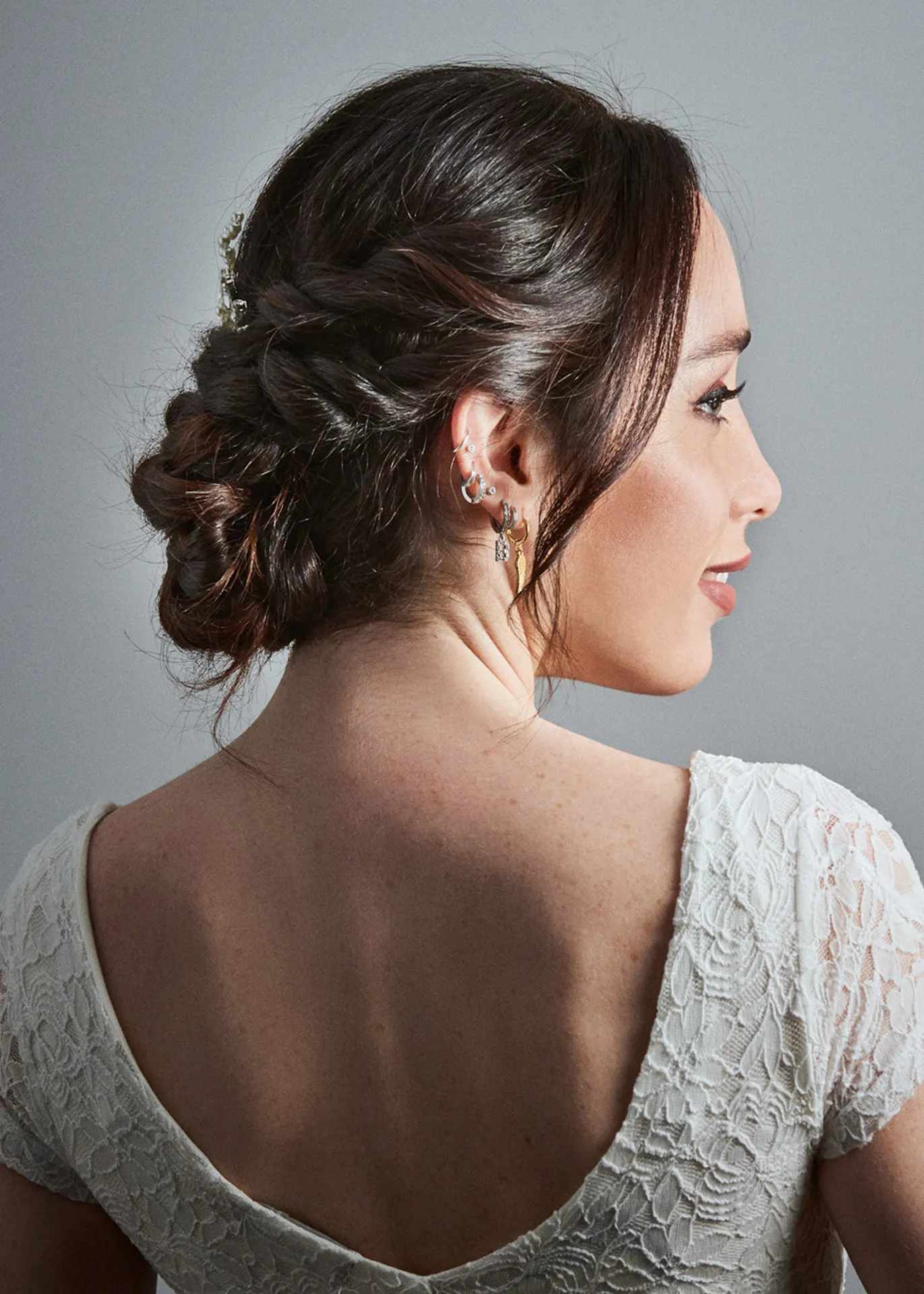 Novia maquillada y peinada por Anartist