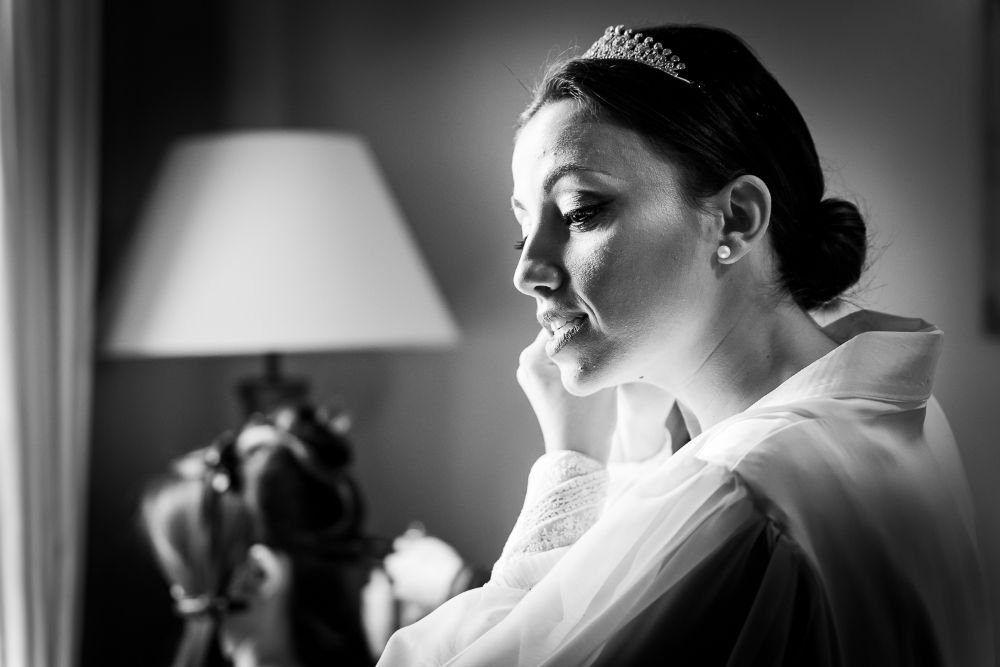 Maquillaje y peinado de novia